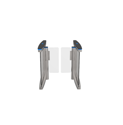 カスタマイズ可能な上の大理石の自動スイング ゲートの入口の保証速度のゲートの回転木戸