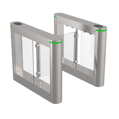 自動ガラス振動回転木戸のゲート600mmの理性的な入口の監視