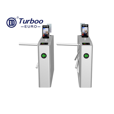 LEDの表示器Turbooを含むRFIDのアクセス管理の三脚の回転木戸のゲートの完全なステンレス鋼