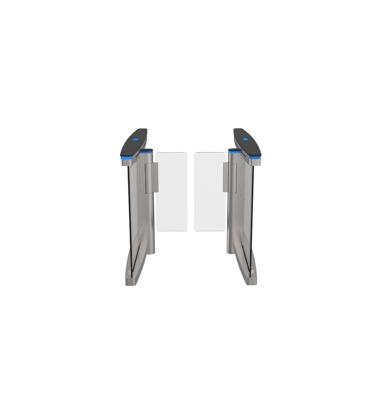 カスタマイズ可能な上の大理石の自動スイング ゲートの入口の保証速度のゲートの回転木戸
