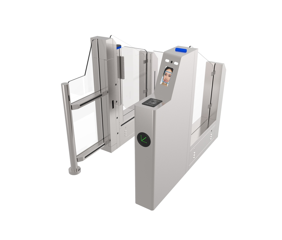 ISO9001 Rfidの自動回転木戸のゲート システムSUS304空港振動ゲート